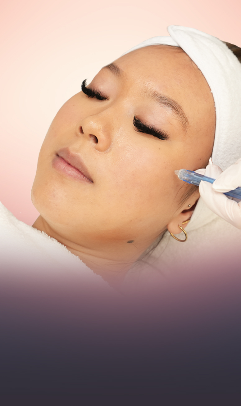 Xcite Tech JetPeel™ Facial treatment at Toronto medical spa - JetPeel infuses hydration and calms inflammation—p...